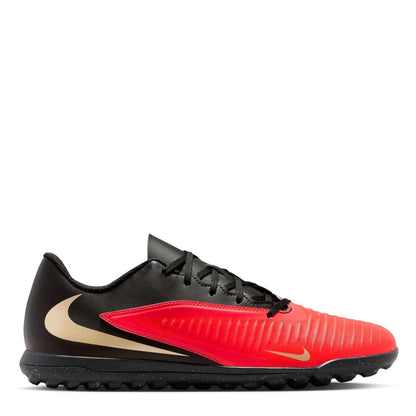 Red-Black - Front - Nike Unisex Adult Phantom 6 Flat Football Boots