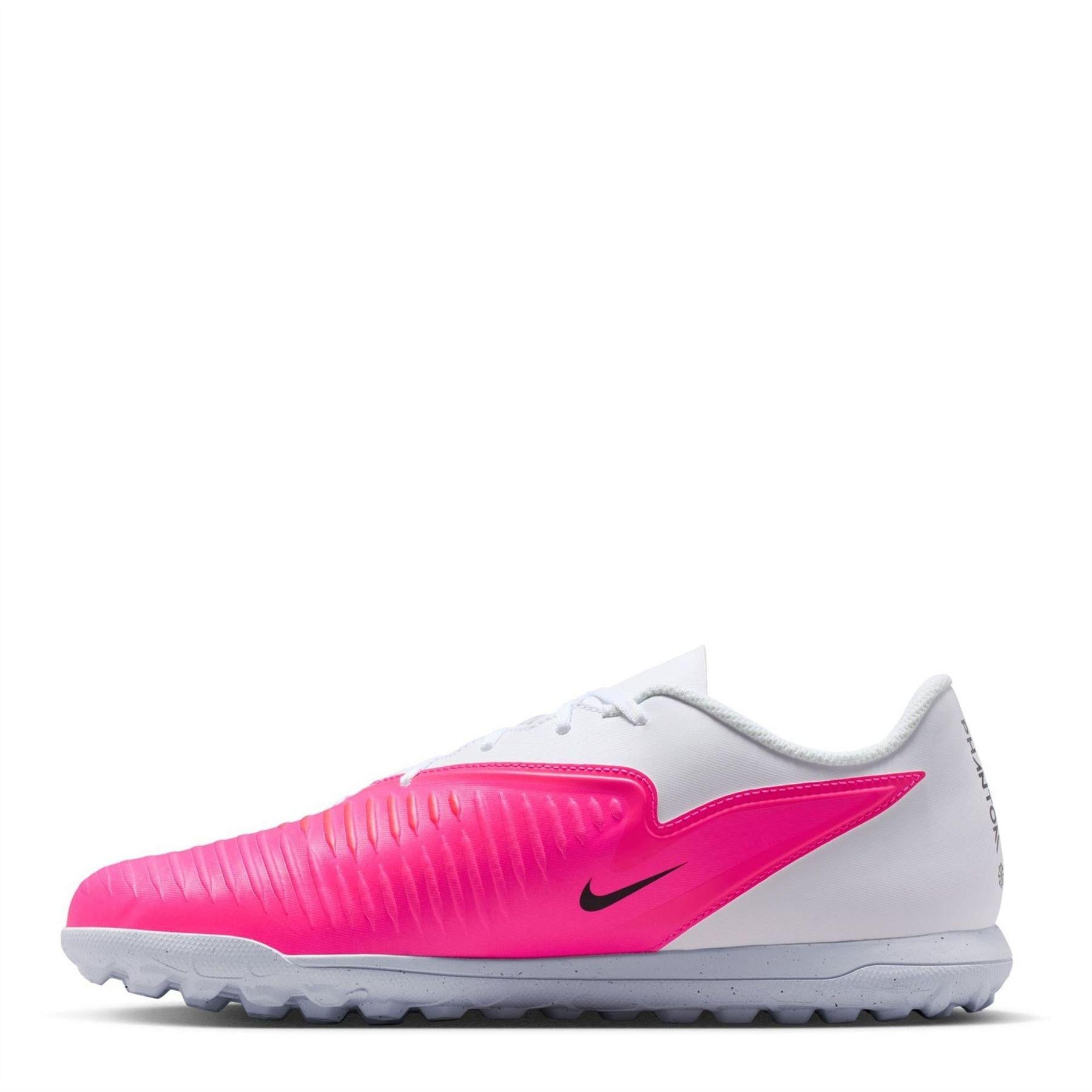 White-Pink - Back - Nike Unisex Adult Phantom 6 Flat Football Boots