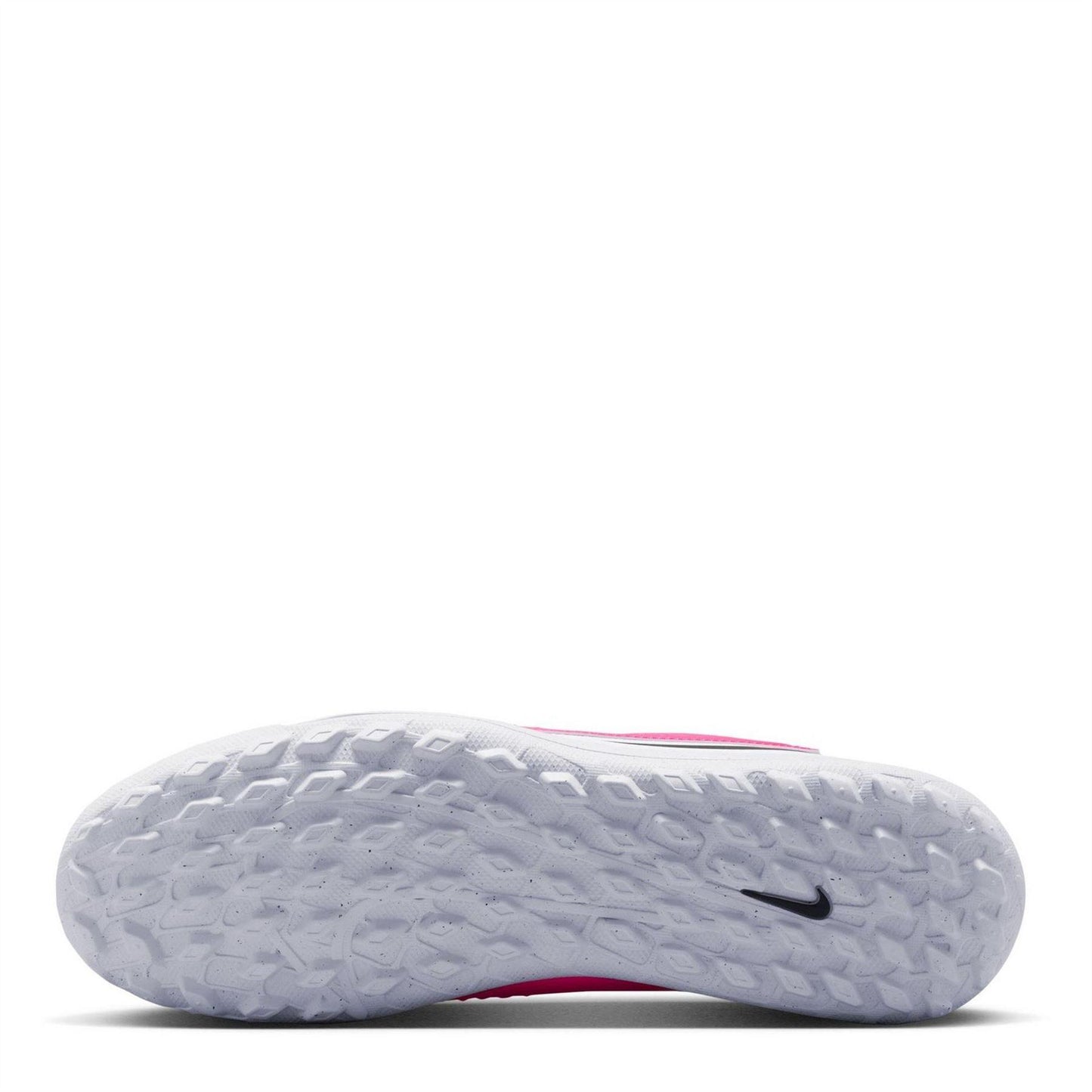 White-Pink - Side - Nike Unisex Adult Phantom 6 Flat Football Boots