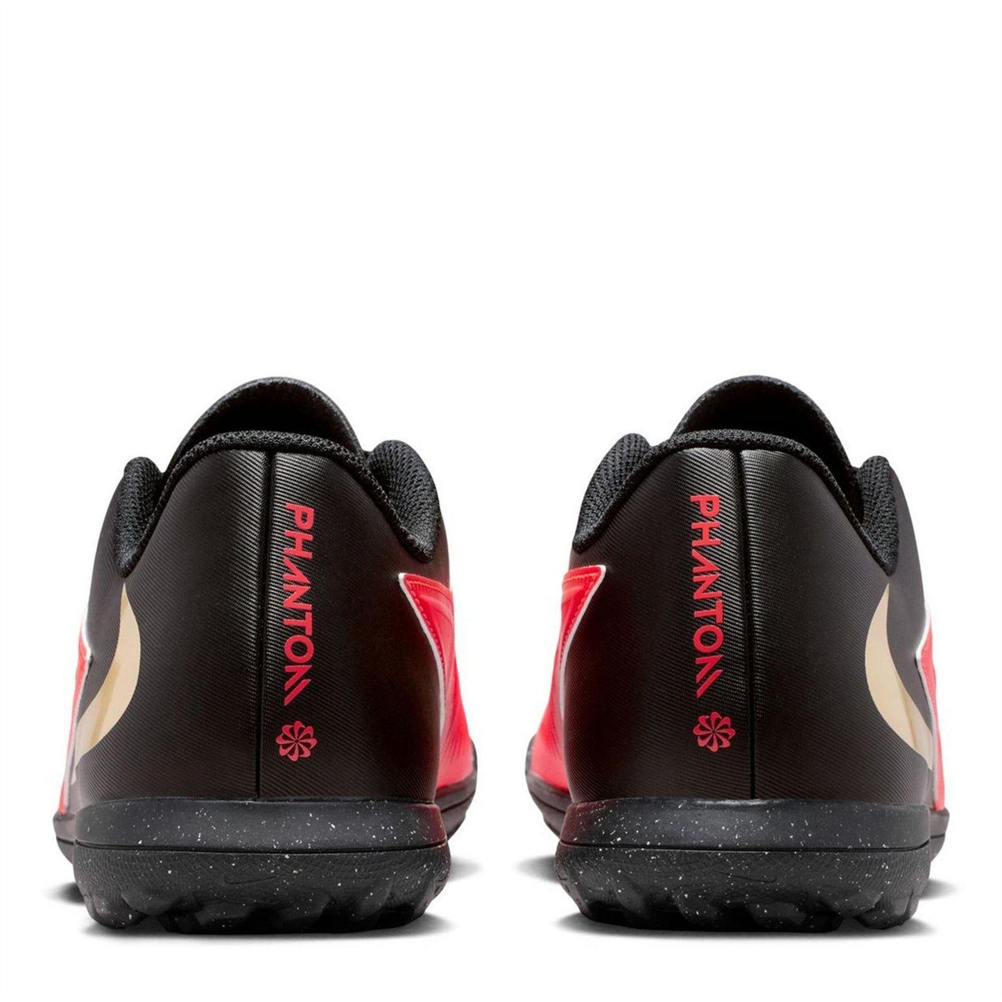 Red-Black - Pack Shot - Nike Unisex Adult Phantom 6 Flat Football Boots