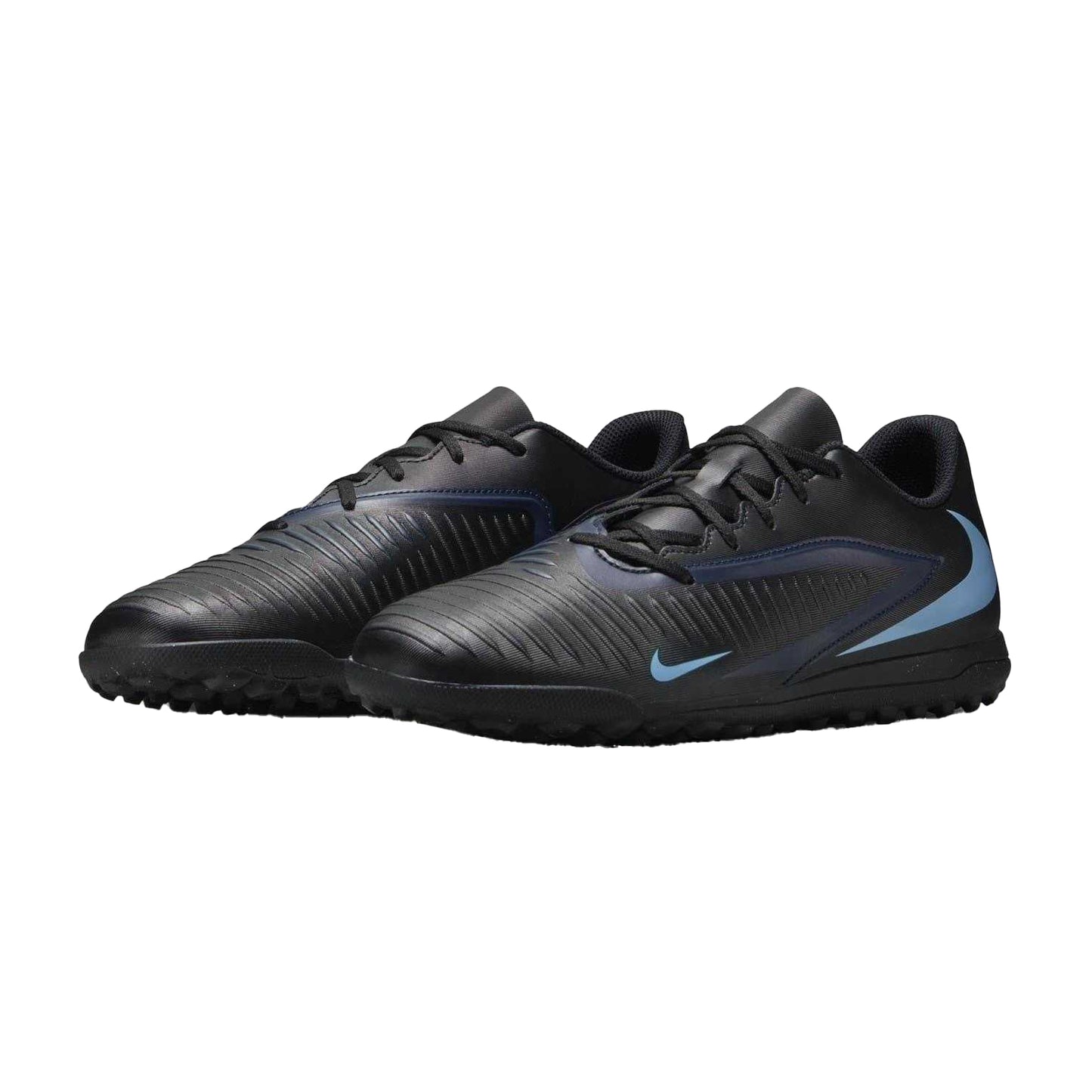 Black - Pack Shot - Nike Unisex Adult Phantom 6 Flat Football Boots