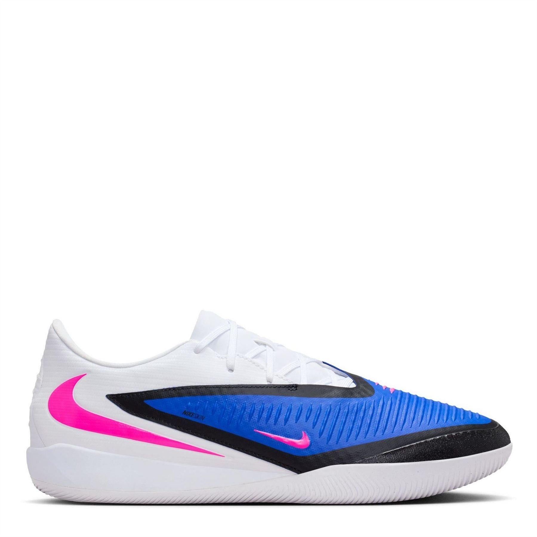 Blue - Front - Nike Mens Phantom Academy 6 Indoor Football Shoes