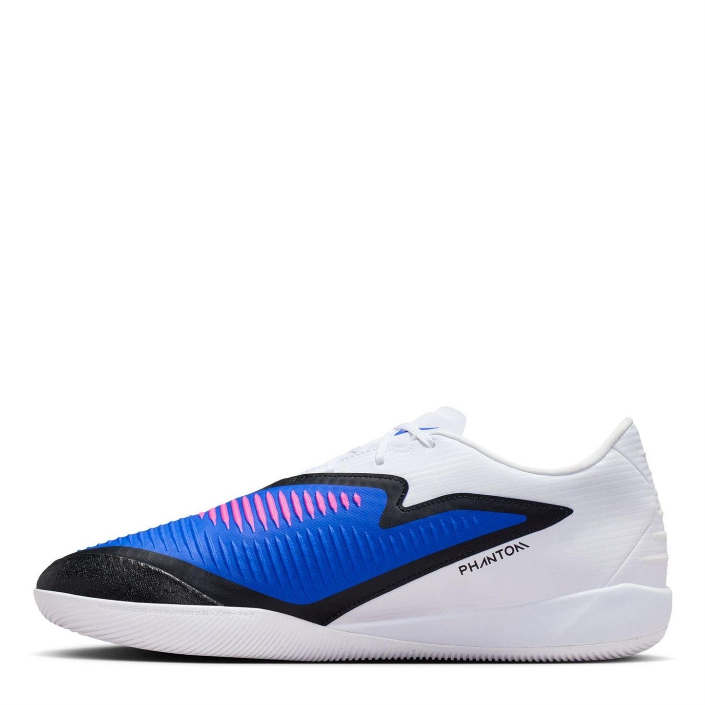 Blue - Back - Nike Mens Phantom Academy 6 Indoor Football Shoes