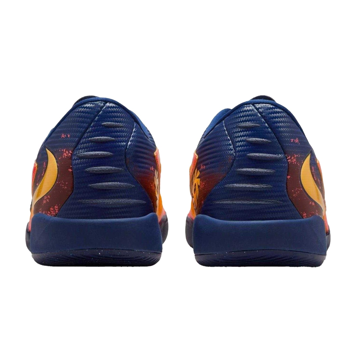 Orange-Volt - Back - Nike Mens Phantom Academy 6 Indoor Football Shoes