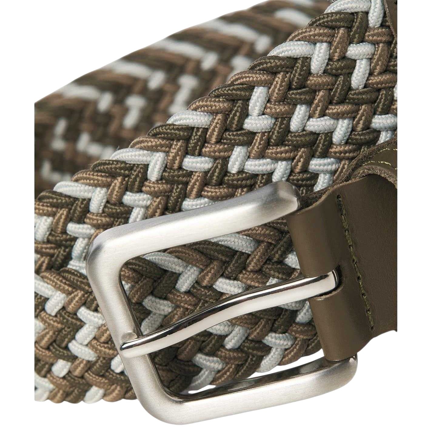 Forest - Back - Jack And Jones Braided Feather Pin Belt