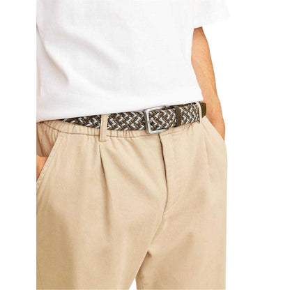 Forest - Side - Jack And Jones Braided Feather Pin Belt