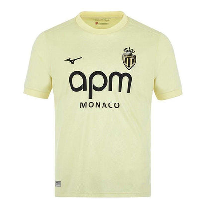 Yellow - Front - Mizuno Unisex Adult 25-26 AS Monaco Football Shirt