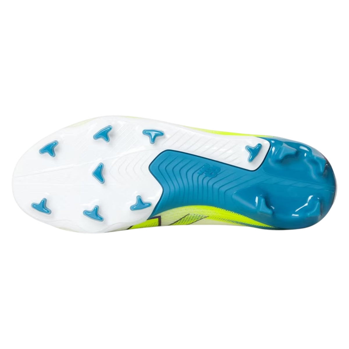 White-Lime - Lifestyle - New Balance Childrens-Kids Furon 3 Firm Ground Football Boots