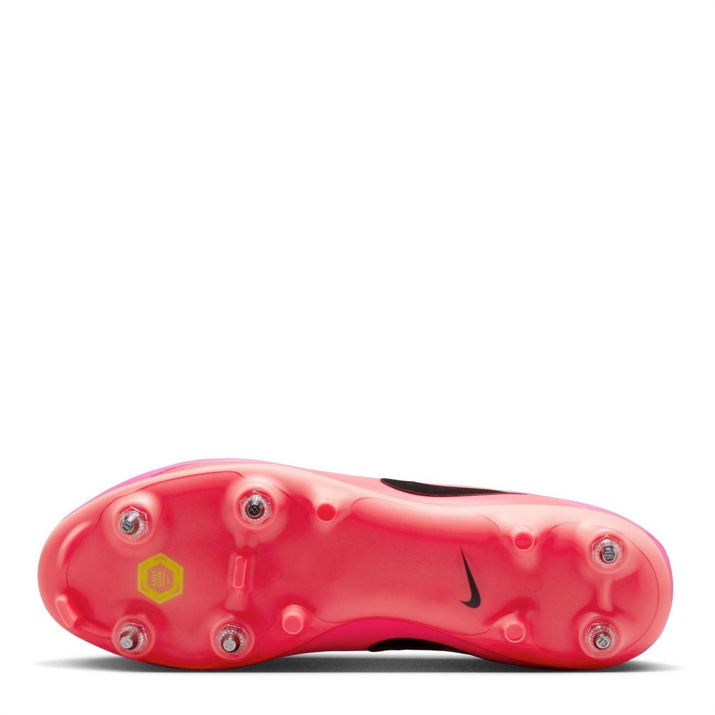 Pink - Side - Nike Unisex Adult Tiempo Academy Soft Ground Football Boots