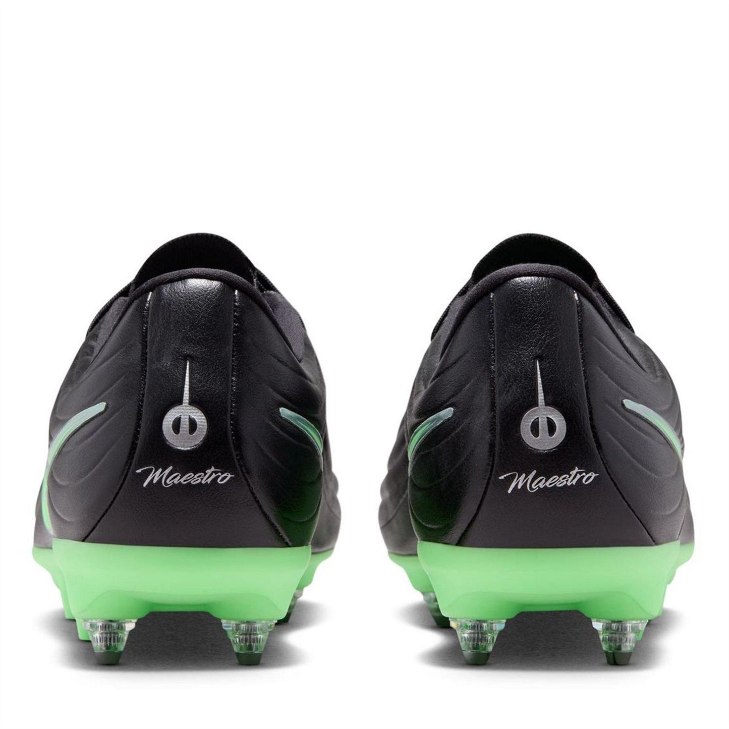 Black-Green - Pack Shot - Nike Unisex Adult Tiempo Academy Soft Ground Football Boots
