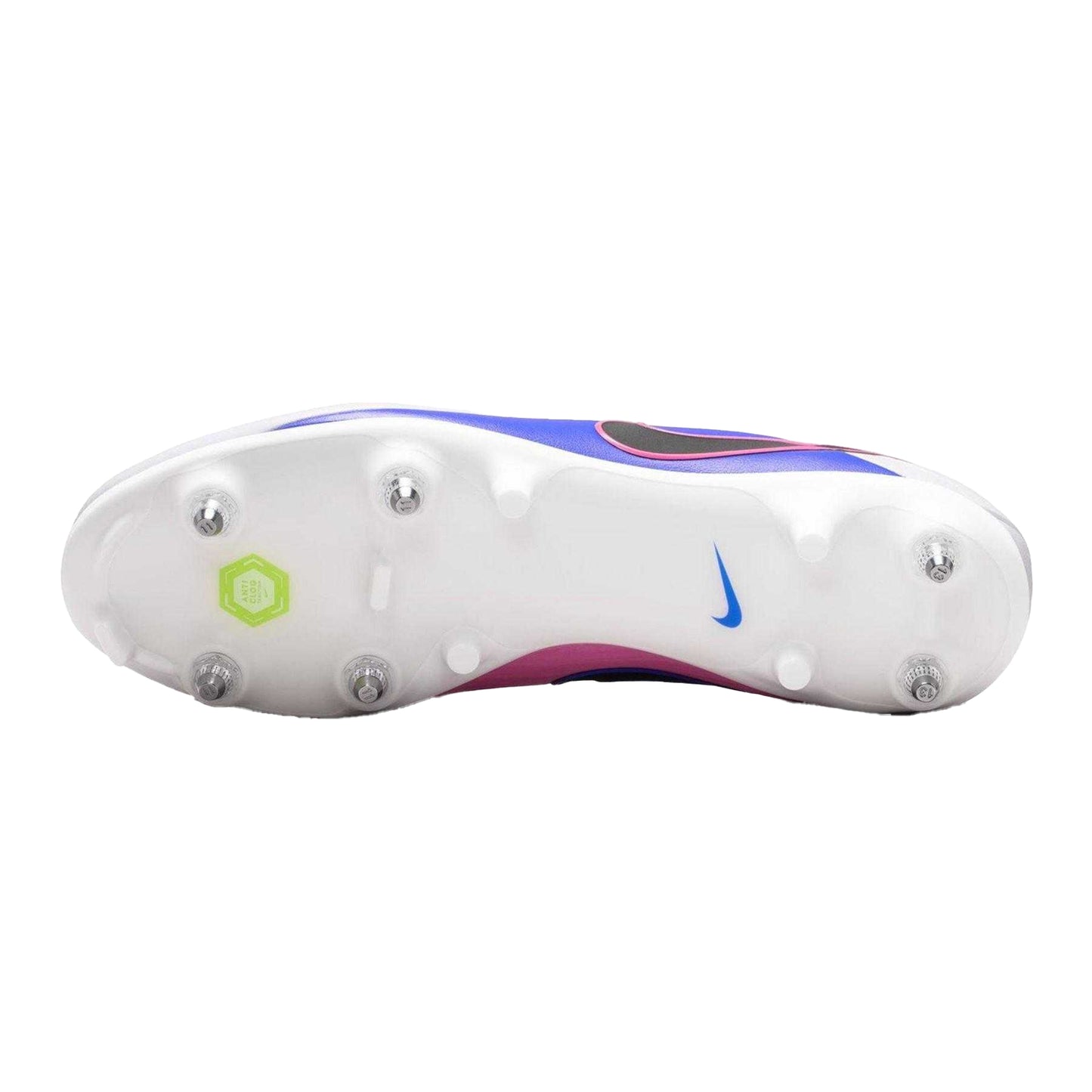 Blue-White-Pink - Lifestyle - Nike Unisex Adult Tiempo Academy Soft Ground Football Boots
