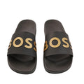 Black - Lifestyle - Boss Unisex Adult Bay Sliders