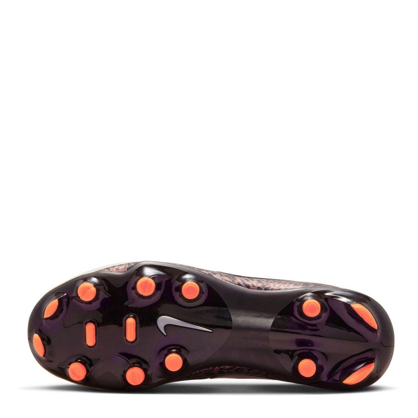 Burgundy-Digital Print - Side - Nike Childrens-Kids Tiempo Firm Ground Football Boots