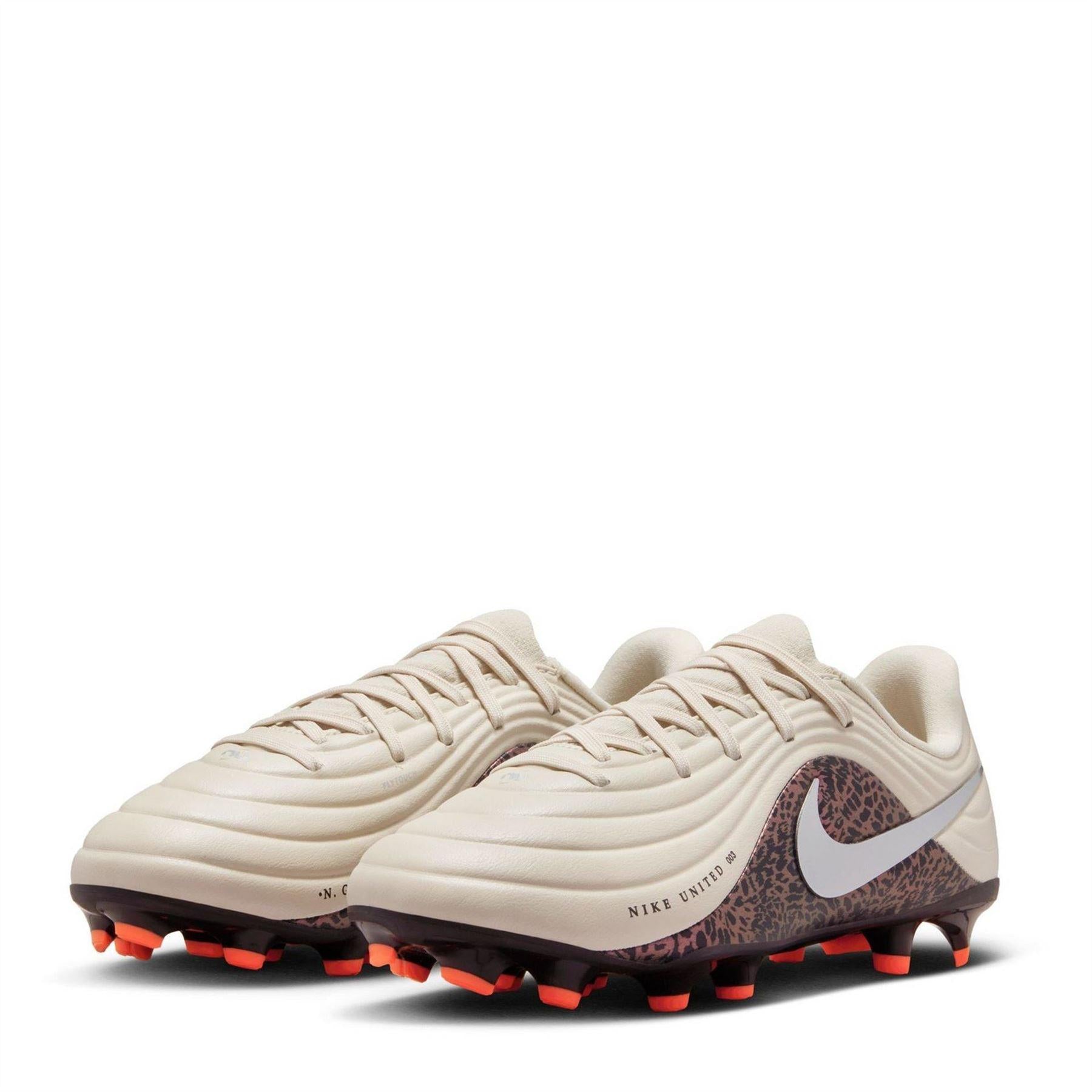 Burgundy-Digital Print - Lifestyle - Nike Childrens-Kids Tiempo Firm Ground Football Boots
