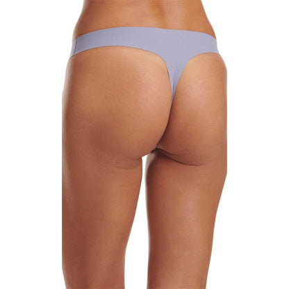 Grey Blue - Back - Adidas Womens-Ladies Logo Thong