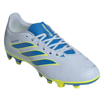 Blue-Yellow - Pack Shot - Predator Boys Firm Ground Football Boots