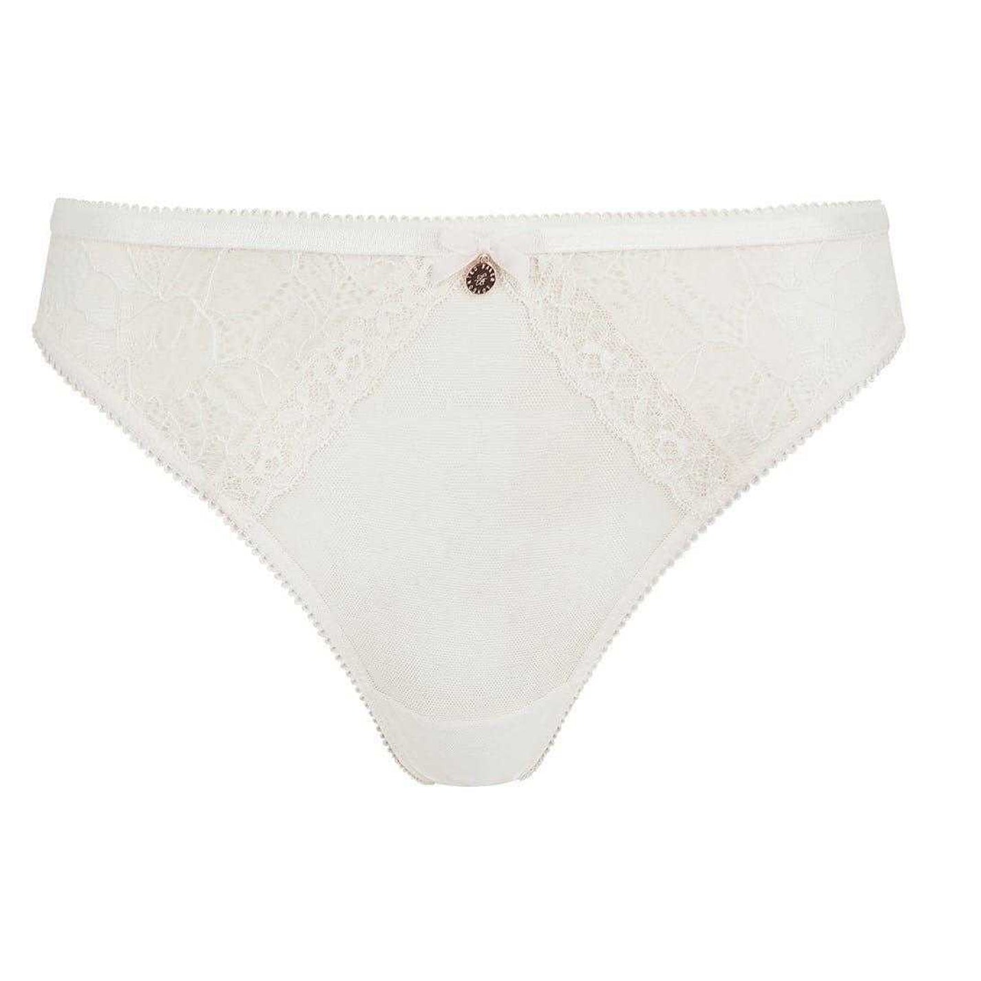 Pink - Front - Ted Baker Womens-Ladies Etta Floral Pattern Lace Thong