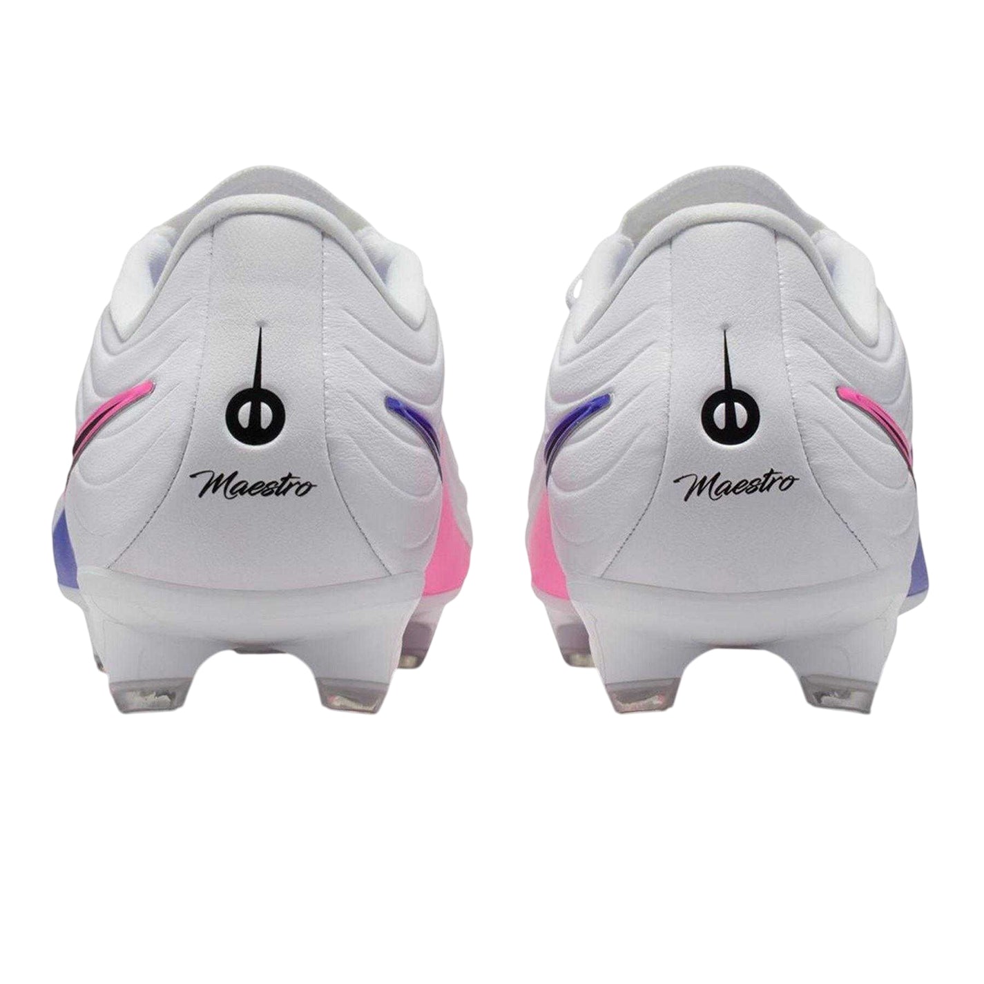 Blue-White-Pink - Back - Nike Mens Tiempo Academy Firm Ground Football Boots
