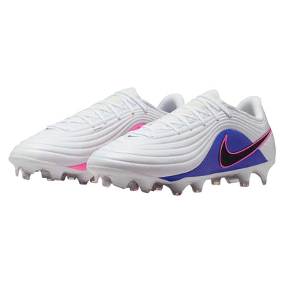 Blue-White-Pink - Pack Shot - Nike Mens Tiempo Academy Firm Ground Football Boots