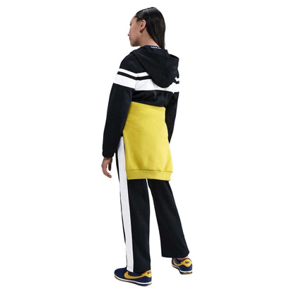 Black-White - Back - Nike Childrens-Kids Stripe Regular Tracksuit