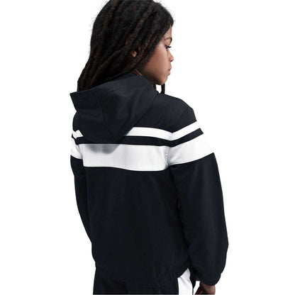 Black-White - Lifestyle - Nike Childrens-Kids Stripe Regular Tracksuit