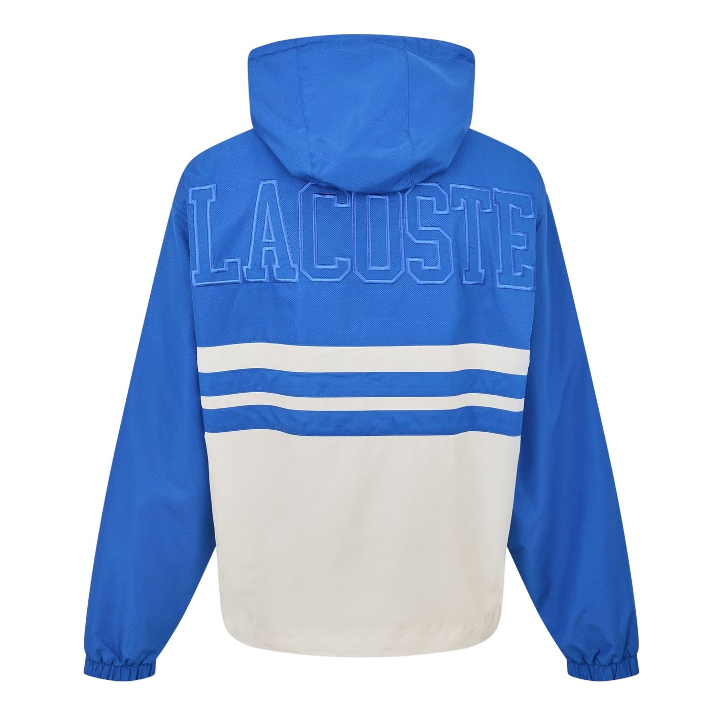 Blue-White - Back - Lacoste Mens Logo Track Top