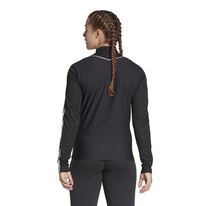 Black-White - Back - Adidas Womens-Ladies Tiro 23 League Sweat Jacket
