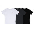 Black-Grey-White - Front - Farah Mens Colney T-Shirt (Pack of 3)
