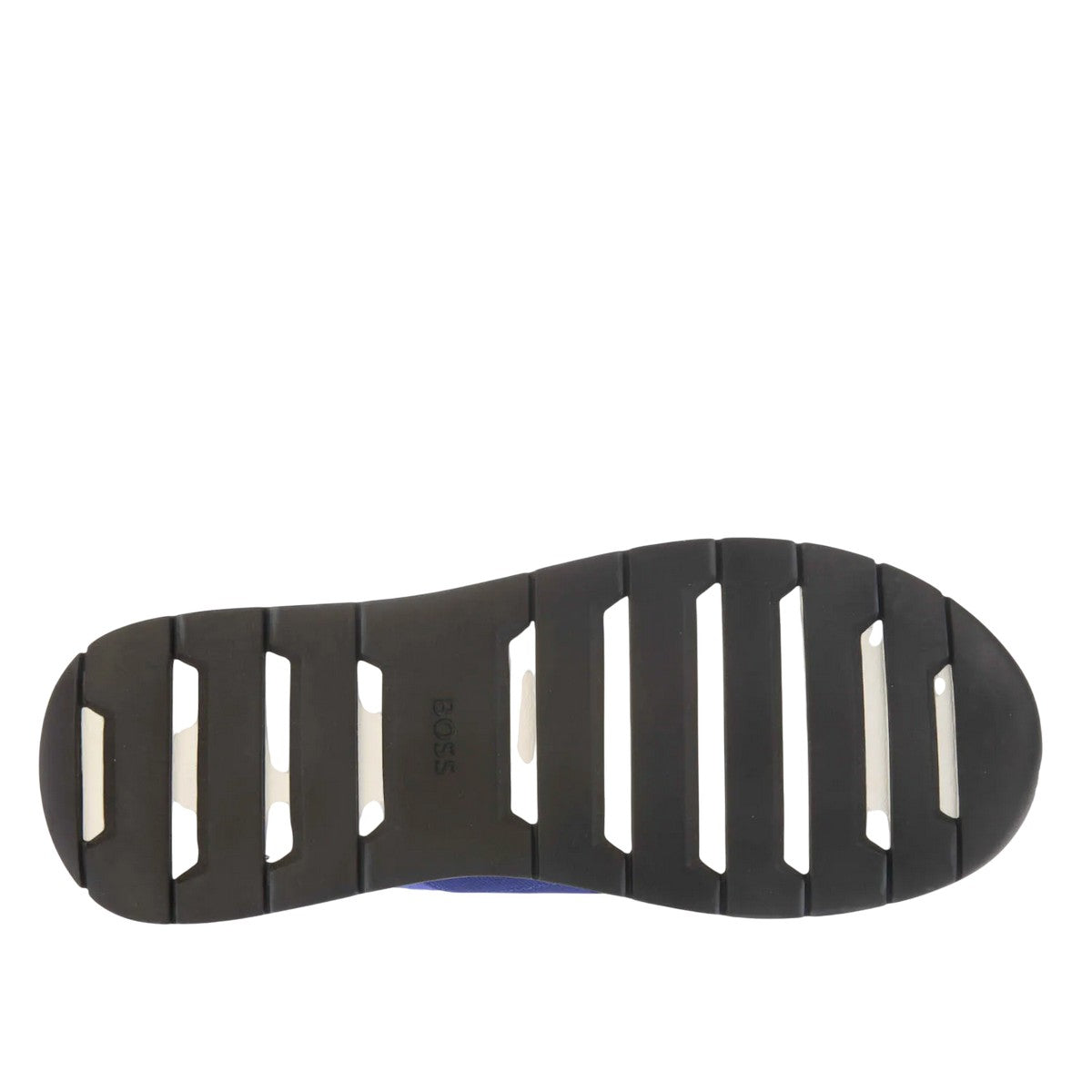 Bright Blue - Side - Boss Mens Titanium Suede Panel Running Trainers