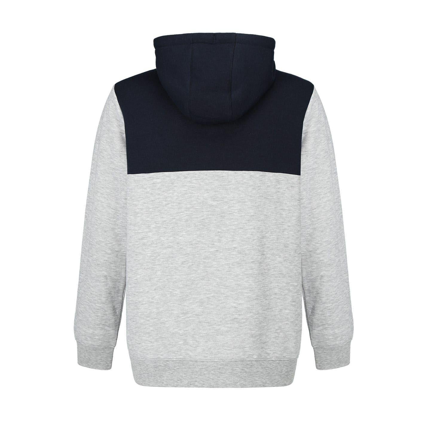 Grey Marl-Navy - Side - Slazenger Mens Tracksuit Set