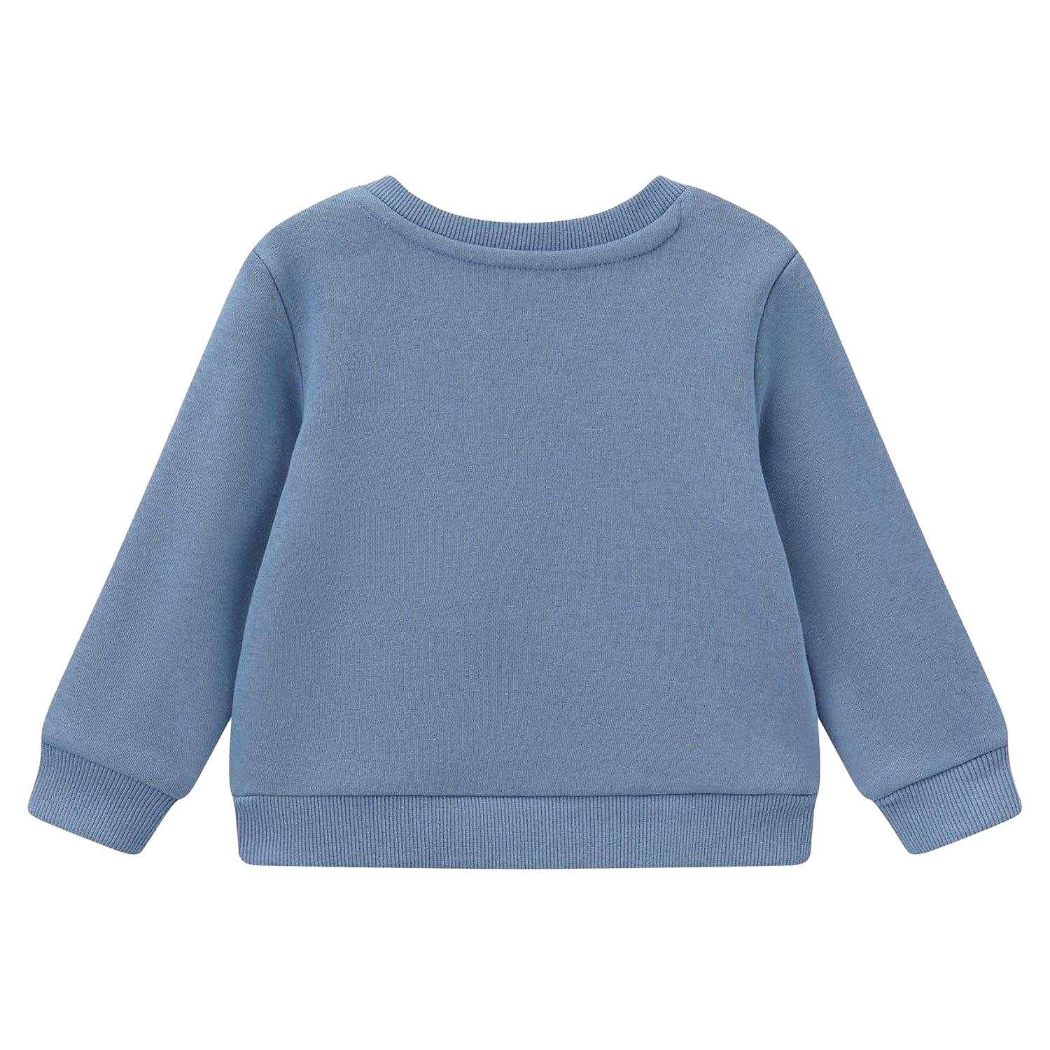 Blue - Back - Disney Baby Mickey Mouse Cotton Blend Hoodie And Joggers Set