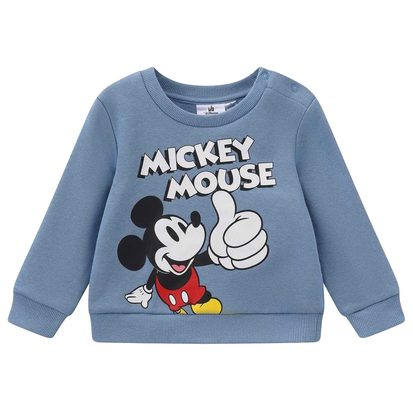 Blue - Lifestyle - Disney Baby Mickey Mouse Cotton Blend Hoodie And Joggers Set