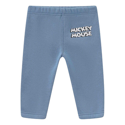 Blue - Pack Shot - Disney Baby Mickey Mouse Cotton Blend Hoodie And Joggers Set
