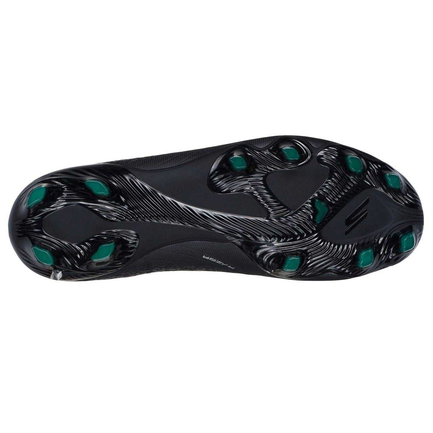 Black-Silver - Back - Skechers Unisex Adult Firm Ground Football Boots