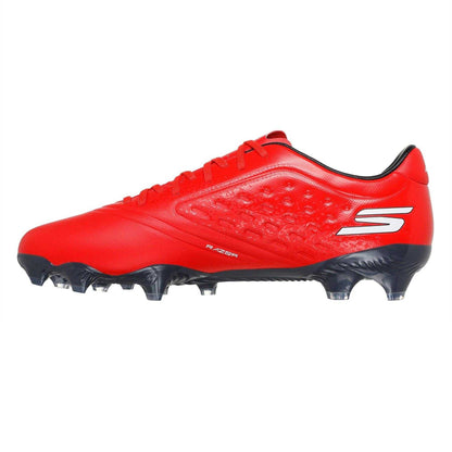 Red-Black - Side - Skechers Unisex Adult Firm Ground Football Boots