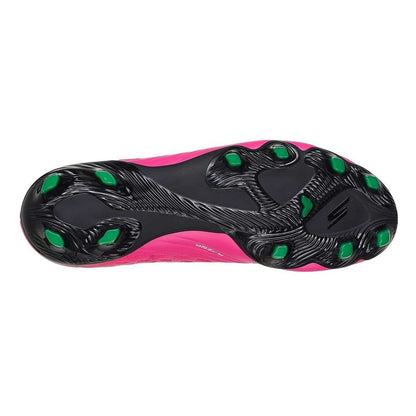 Pink-Black - Back - Skechers Unisex Adult Firm Ground Football Boots