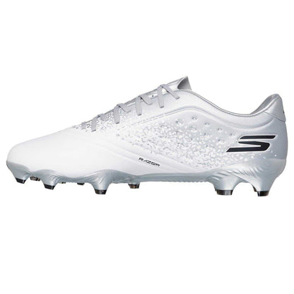 White - Side - Skechers Unisex Adult Firm Ground Football Boots