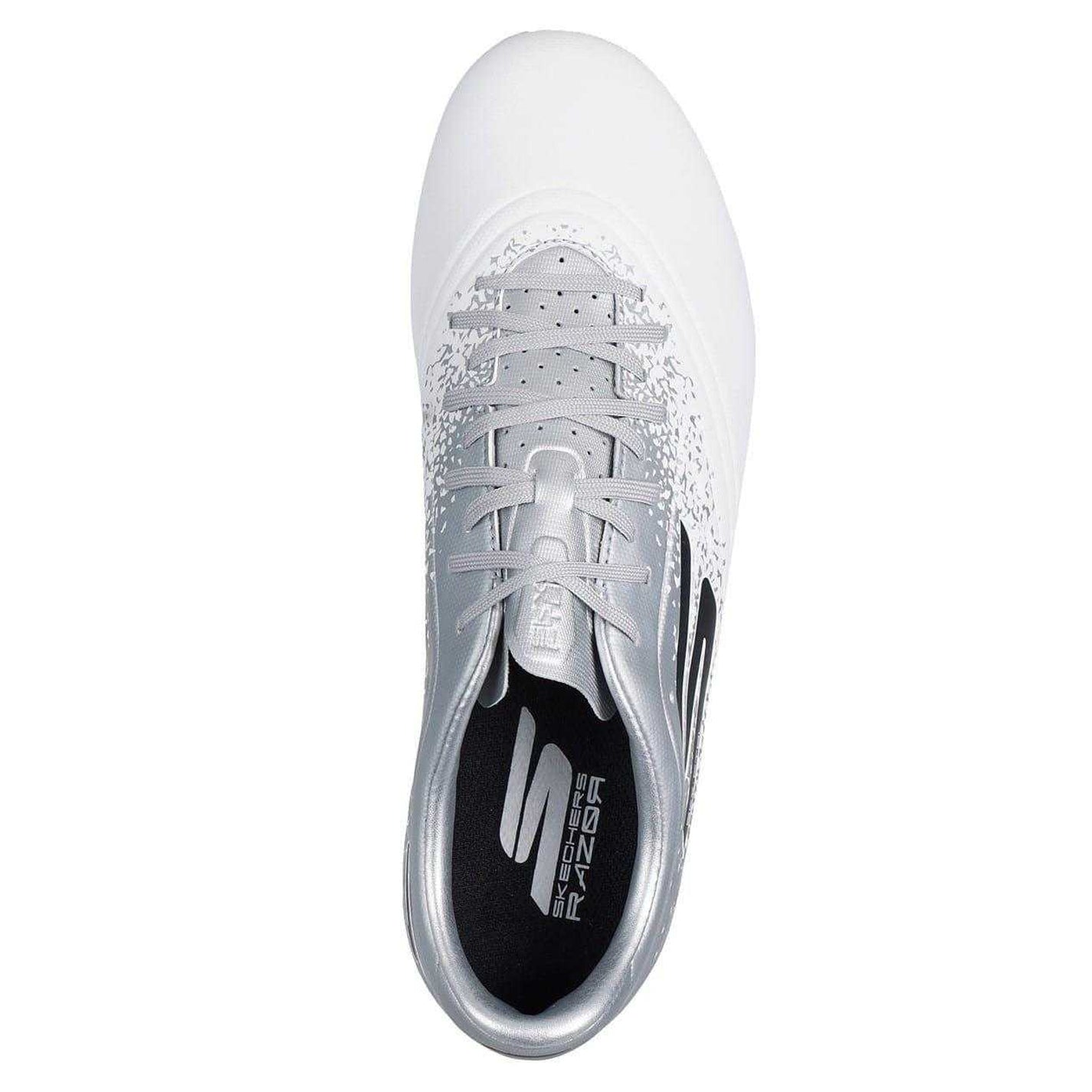 White - Lifestyle - Skechers Unisex Adult Firm Ground Football Boots