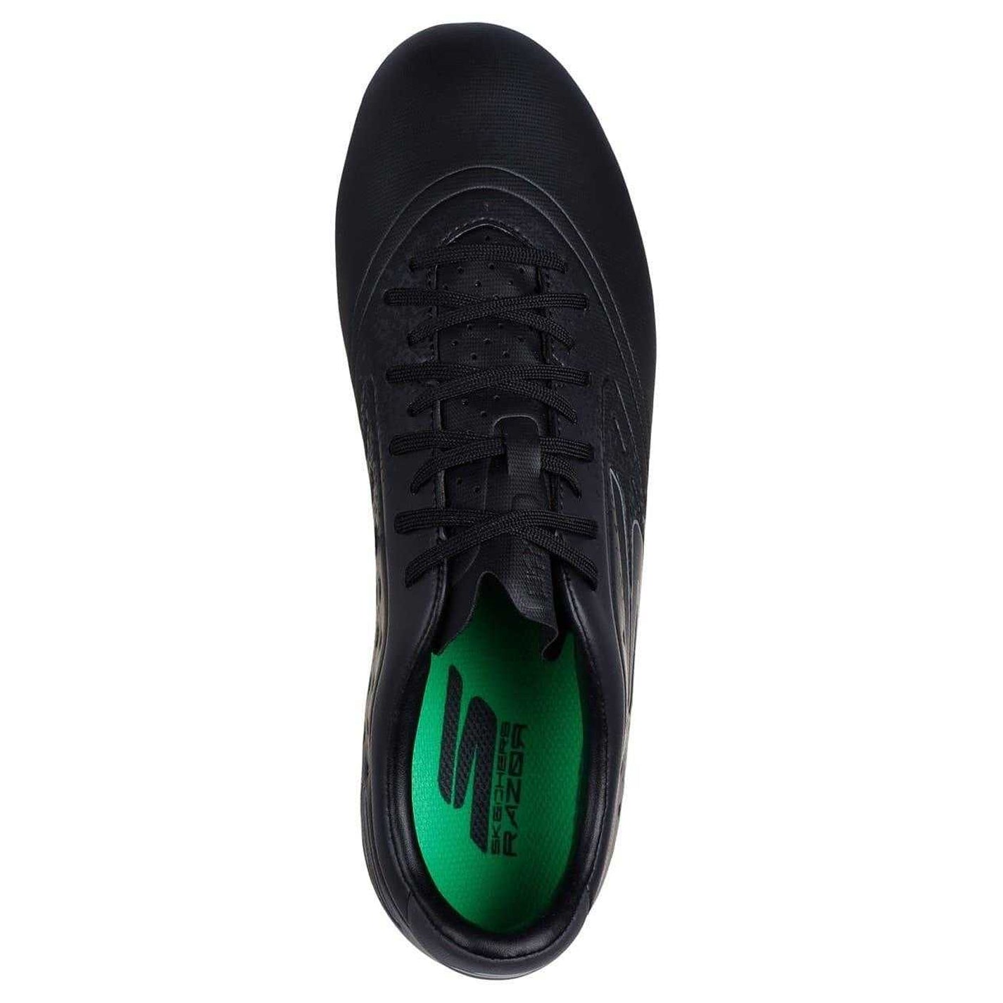 Black-Silver - Lifestyle - Skechers Unisex Adult Firm Ground Football Boots