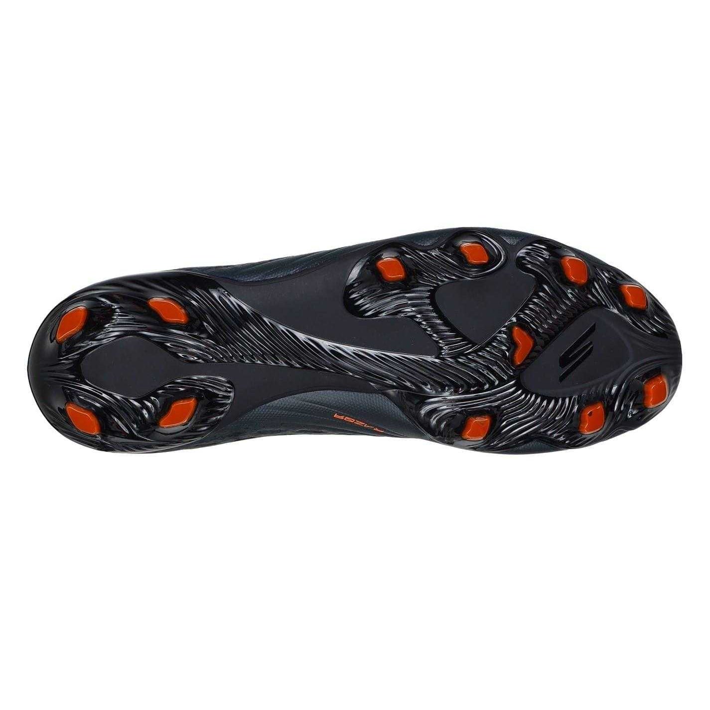 Black-Orange - Back - Skechers Unisex Adult Firm Ground Football Boots