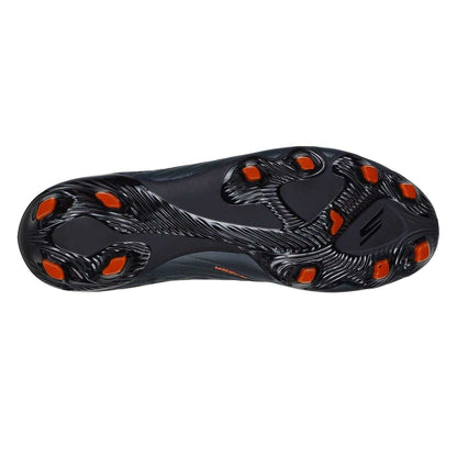 Black-Orange - Back - Skechers Unisex Adult Firm Ground Football Boots