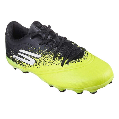 Yellow-Black - Pack Shot - Skechers Unisex Adult Firm Ground Football Boots