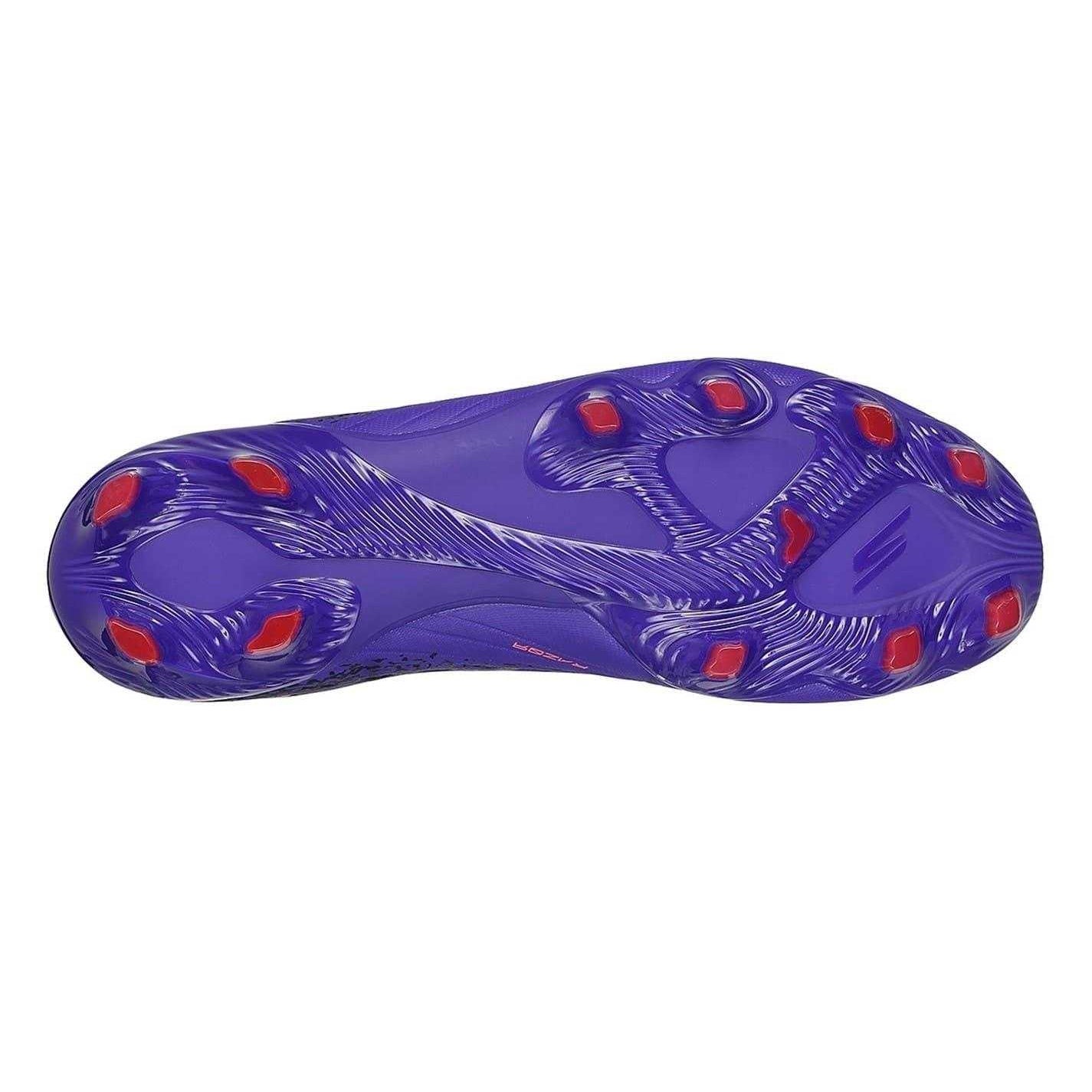 Purple-Black - Back - Skechers Unisex Adult Firm Ground Football Boots