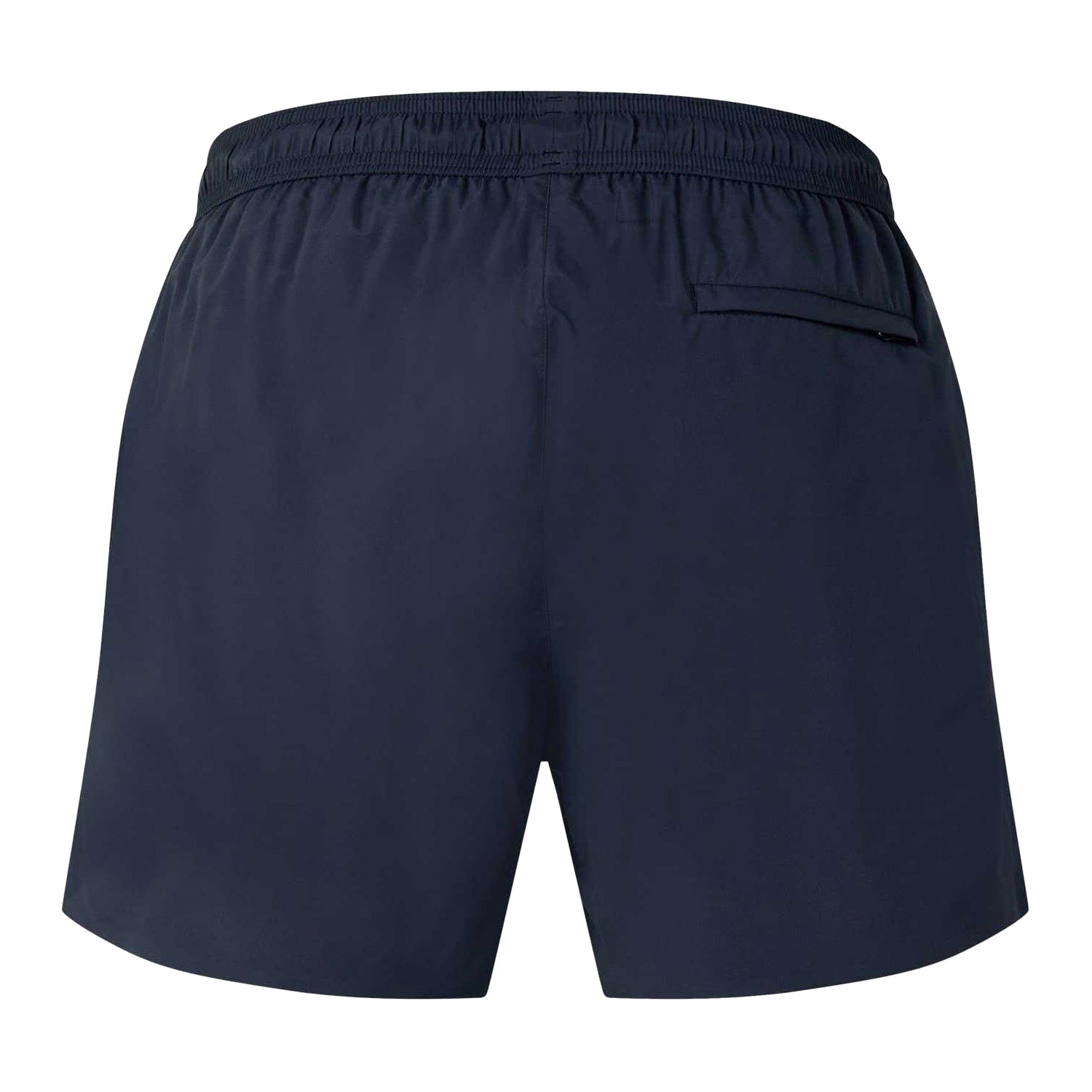 Dark Blue - Back - Beck Mens Beckham Zip Pocket Swim Shorts