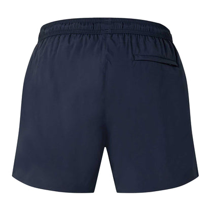 Dark Blue - Back - Beck Mens Beckham Zip Pocket Swim Shorts