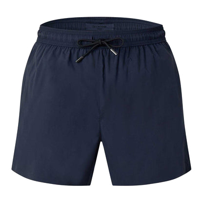 Dark Blue - Front - Beck Mens Beckham Zip Pocket Swim Shorts