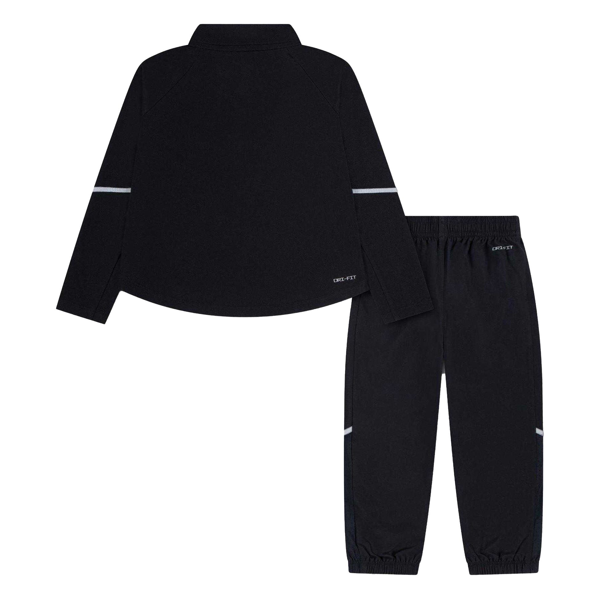 Black - Back - Nike Childrens-Kids Tracksuit Set