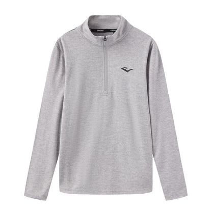 Grey Marl - Front - Everlast Childrens-Kids Flex Quarter Zip Top