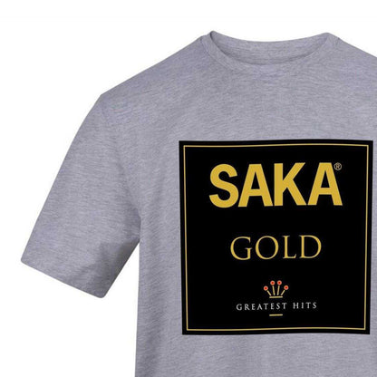 Grey - Side - AWD Unisex Adult Saka Graphic Print T-Shirt