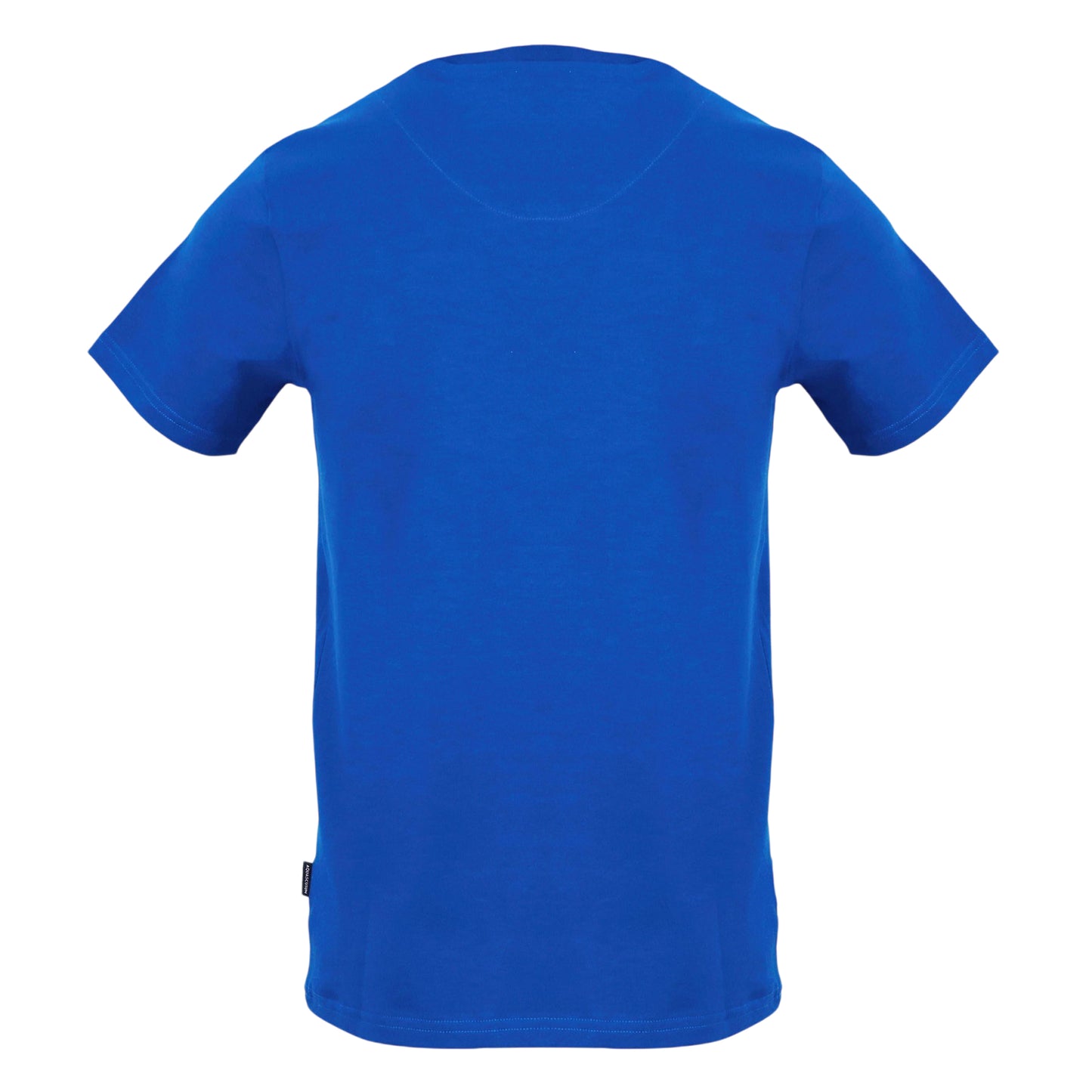Blue - Back - Aquascutum Mens Aquascutum Script T-Shirt